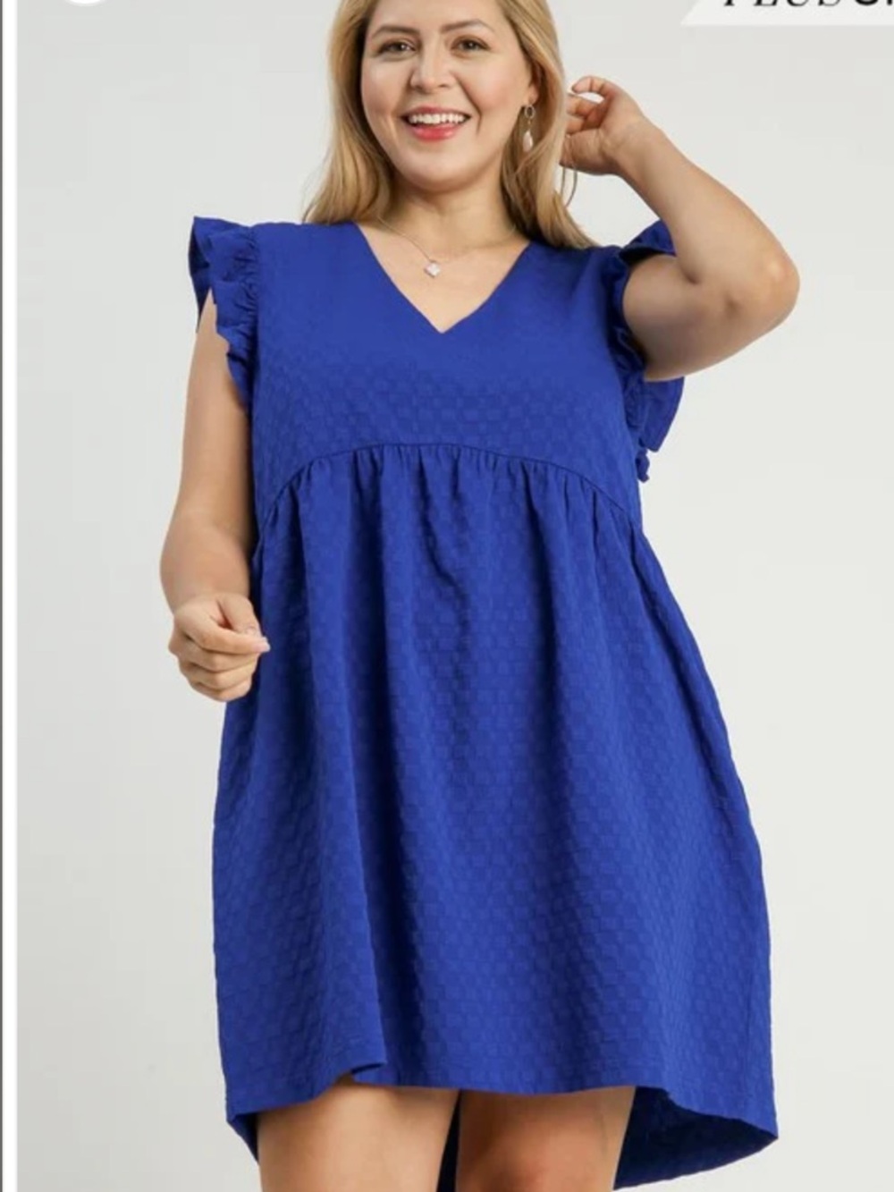 Umgee Textured Dress Size 1XL